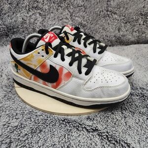 Nike SB Dunk Low Tie-Dye Raygun White BQ6832-101 Men's Size 8